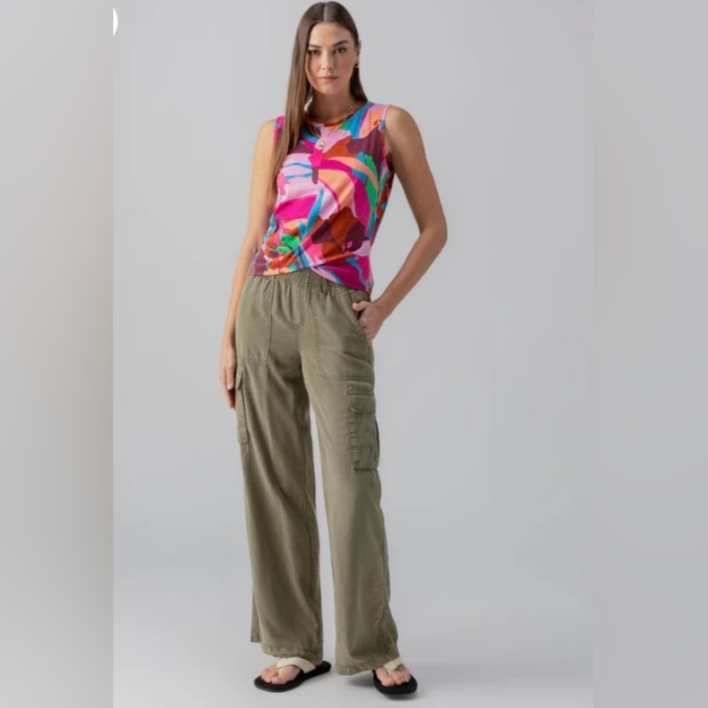 Sanctuary Relaxed Reissue Cargo Pants. Size M - Picture 12 of 13